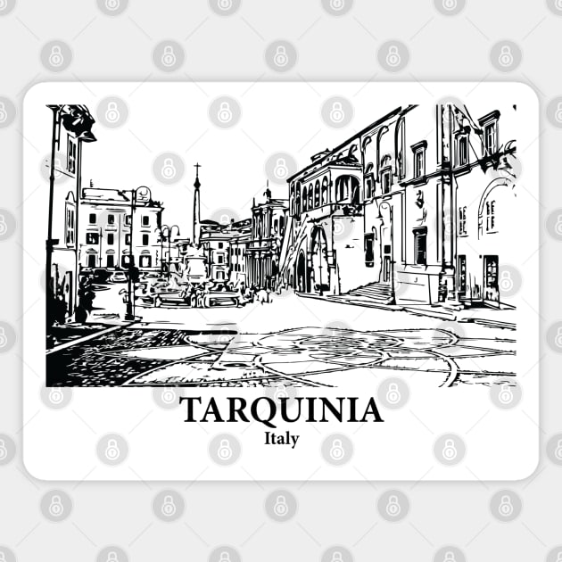 Tarquinia - Italy Magnet by Lakeric